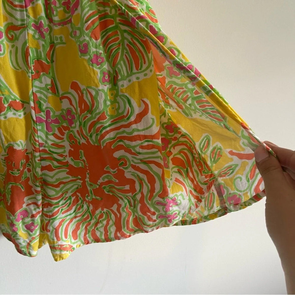 Lily Pulitzer for Target Happy Place floral sleeveless romper size XS - Picture 6 of 9